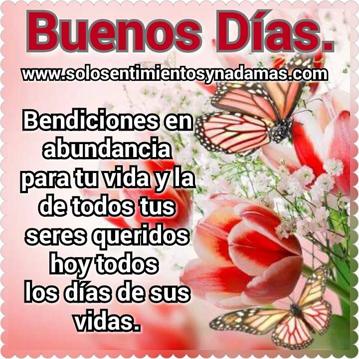 Imágenes Buenos Días Bendiciones 【Descargar y Compartir】