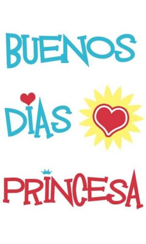 Imágenes Buenos Días de princesa